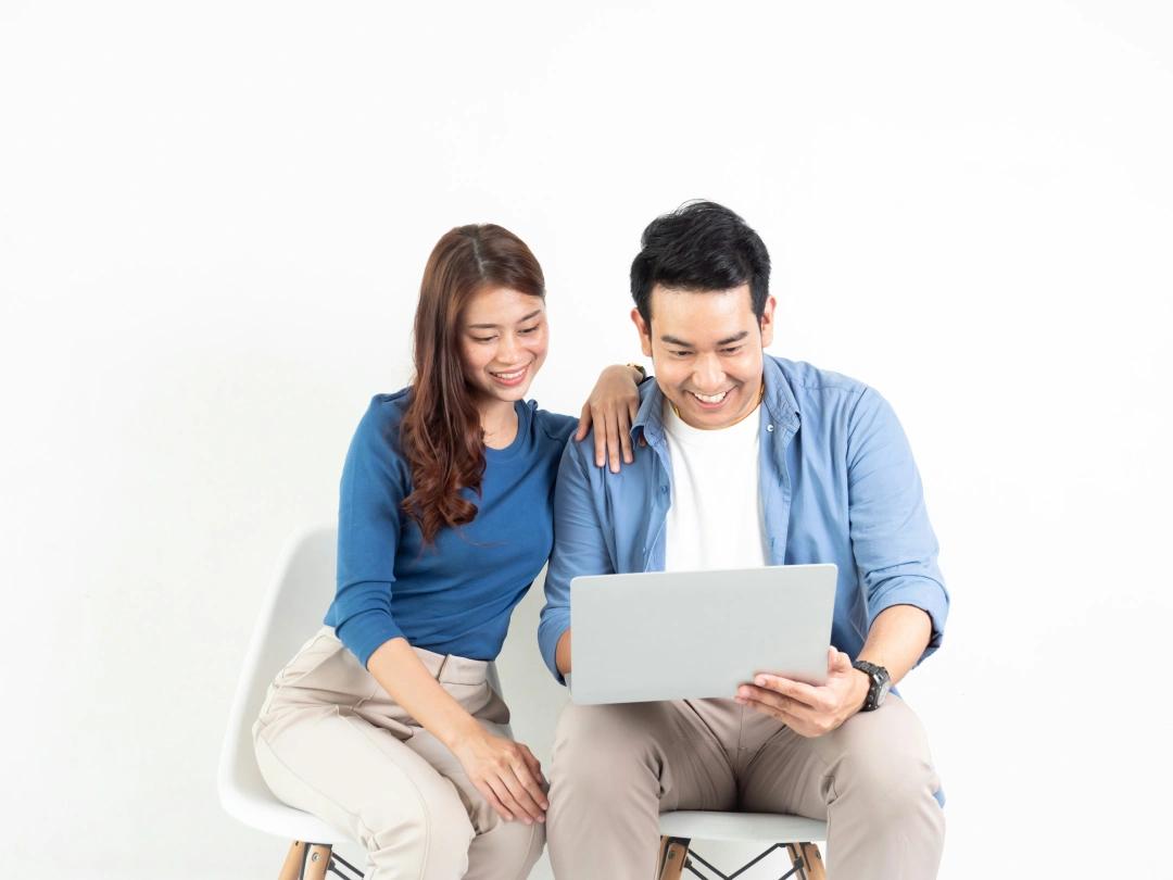 men with laptop