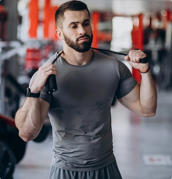 man-holding-belt